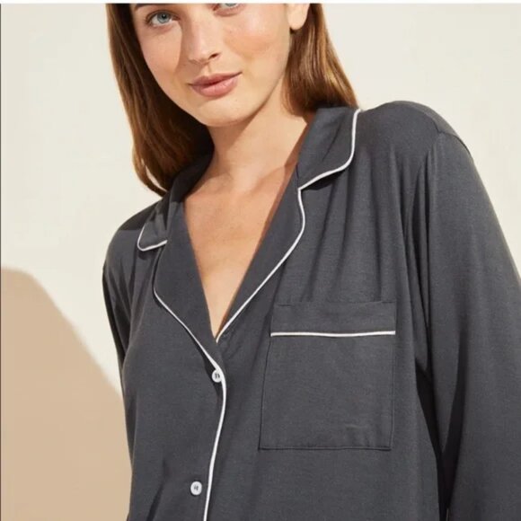 Eberjey Women's Gisele Pajama Top L - Picture 1 of 16